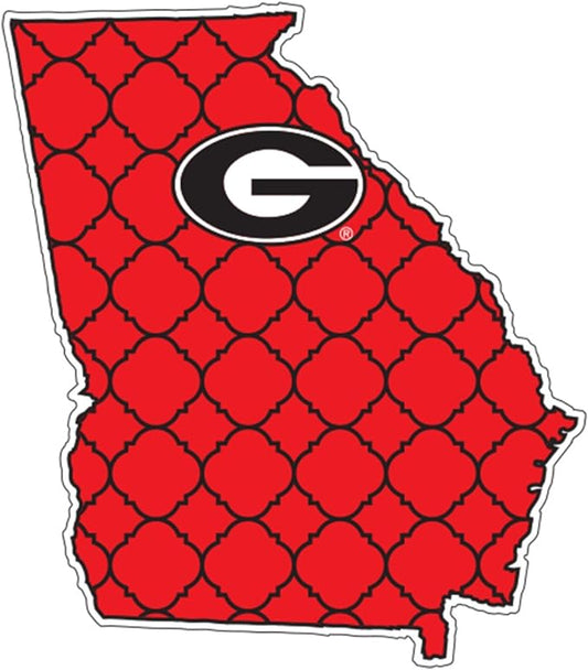 University of Georgia G-State Outline 4in Decal