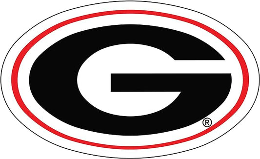 University of Georgia 4in Oval G Decal