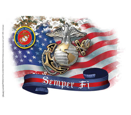 Marines - Eagle and Anchor Wrap With Travel Lid
