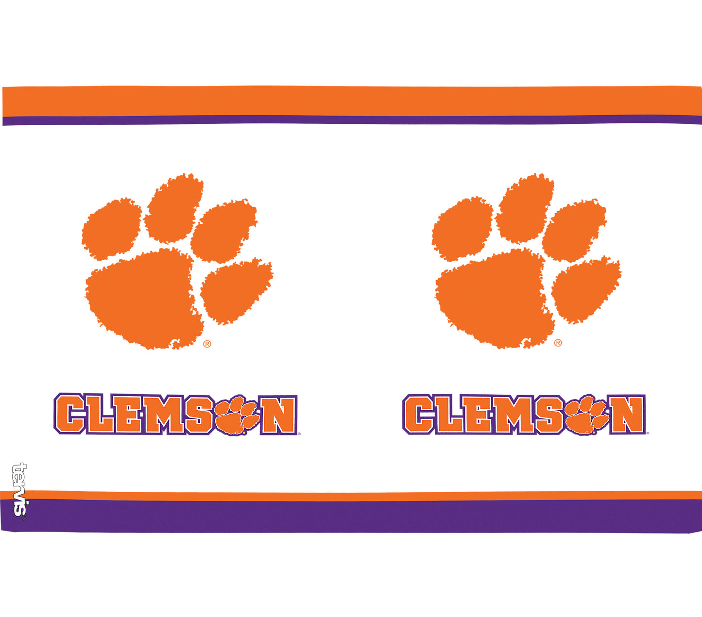 Clemson Tigers - Tradition Wrap With Travel Lid