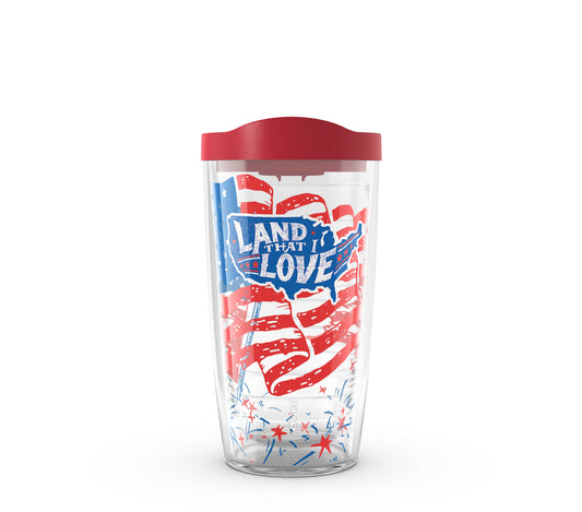 Land That I Love Wrap With Travel Lid, 16oz