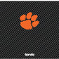 Clemson Tigers - Carbon Fiber Stainless Steel Wide Mouth Bottle with Deluxe Spout Lid