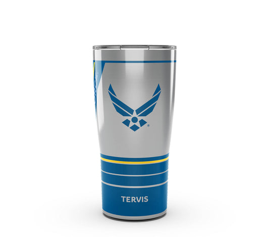 Air Force - Forever Proud - Stainless Steel Tumbler with Slider Lid