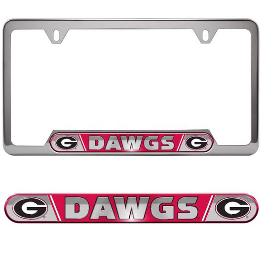 Georgia Bulldogs Embossed License Plate Frame