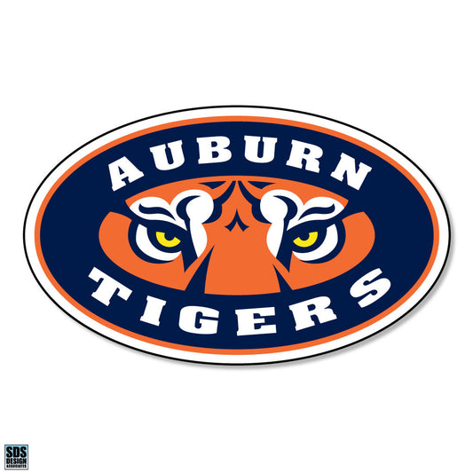 Auburn Tigers "Tiger Eyes" Oval Magnet