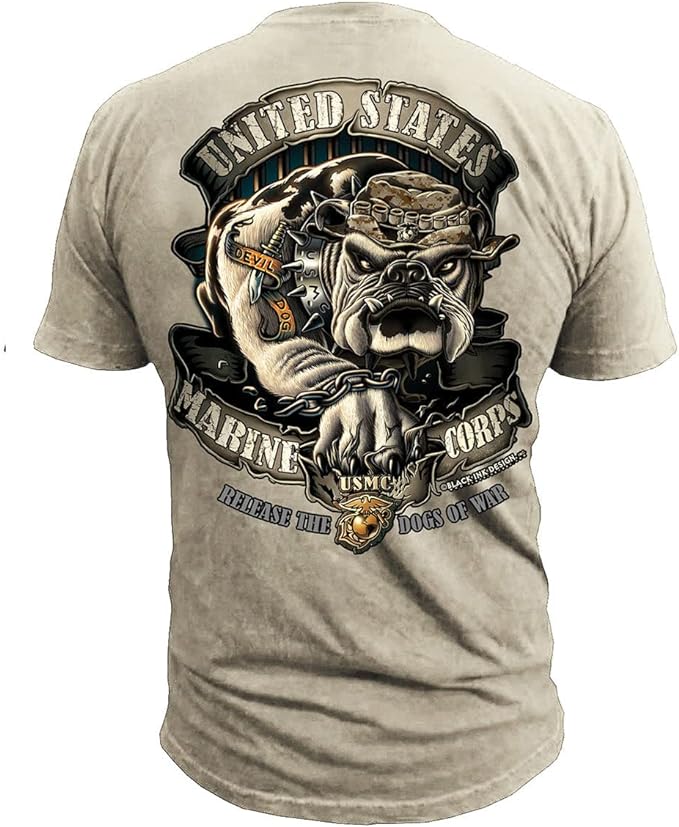 USMC Release the Dogs of War Shirt