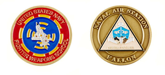 NAS Fallon - Top Gun Challenge Coin