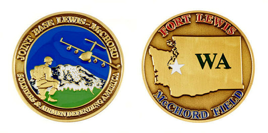 Joint Base Fort Lewis-McChord Challenge Coin