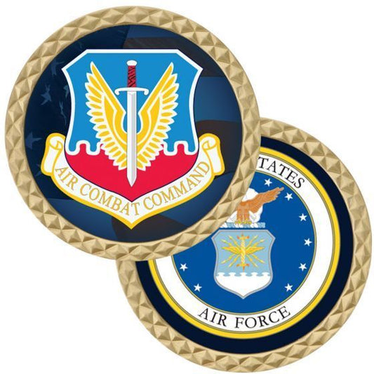 USAF Air Combat Command Challenge Coin