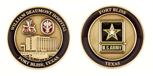 Fort Bliss William Beaumont Hospital Challenge Coin