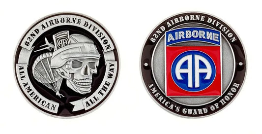 82ND AIRBORNE DIVISION CHALLENGE COIN
