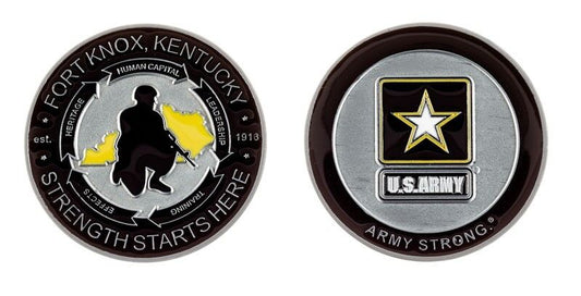 Fort Knox Logo Challenge Coin