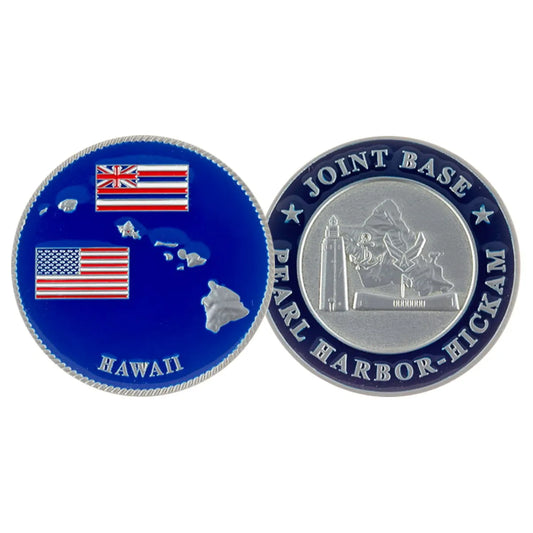 Pearl Harbor - Hickam Island Challenge Coin