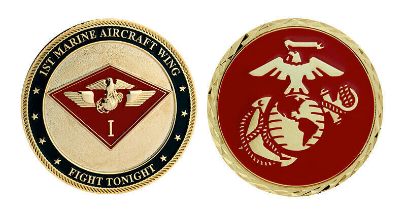 1st Marine Airwing Challenge Coin