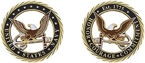 US Navy Eagle Cut Out Coin
