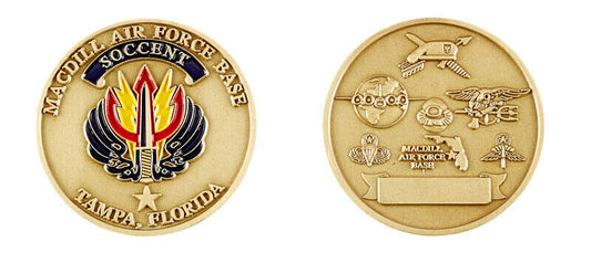 MacDill Air Force Base - SOCCENT Challenge Coin
