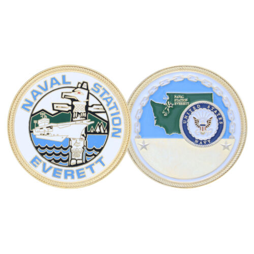 Naval Station Everett Challenge Coin
