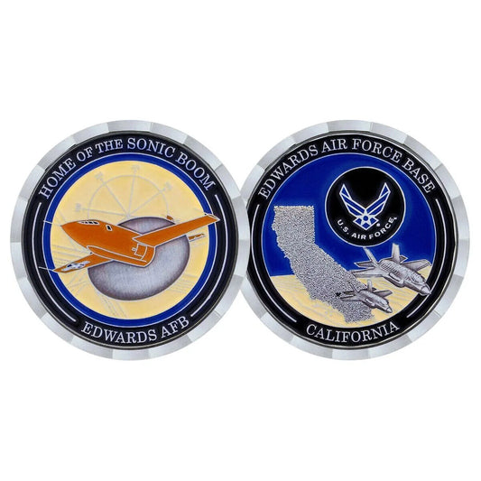 Edwards AFB Challenge Coin