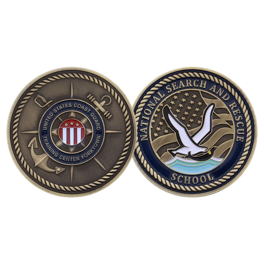 USCG Yorktown SAR Challenge Coin
