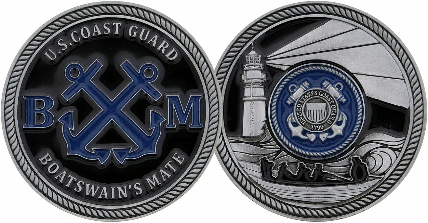 USCG Boatswains Mate Challenge Coin