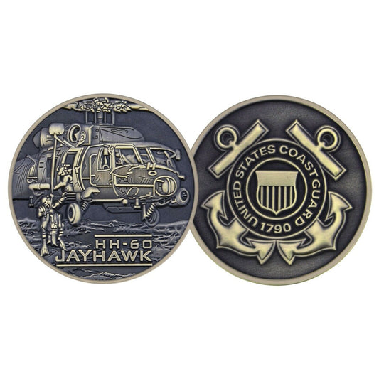 USCG HH-60 Jayhawk Challenge Coin