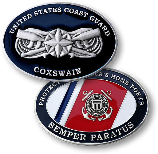 USCG Coxswain Challenge Coin