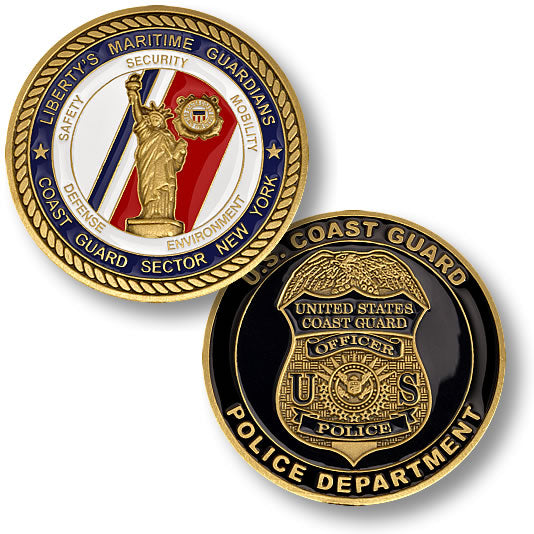 USCG Law Enforcement Challenge Coin