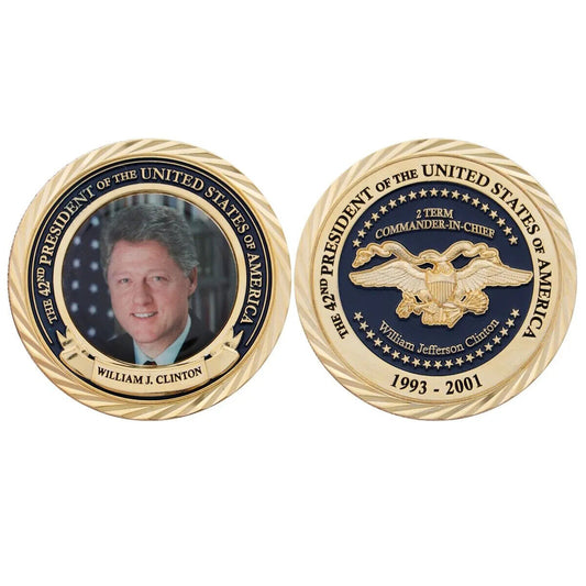 Bill Clinton, 42nd President, Challenge Coin