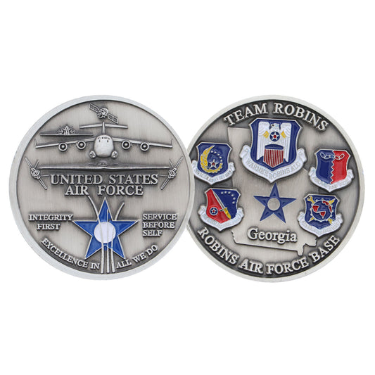 Robins Air Force Base Challenge Coin