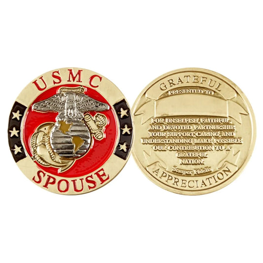 USMC Spouse Coin