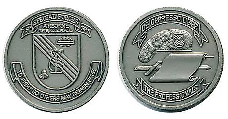 5th Special Forces Group Challenge Coin