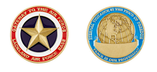 USAF Lackland Air Force Base Challenge Coin