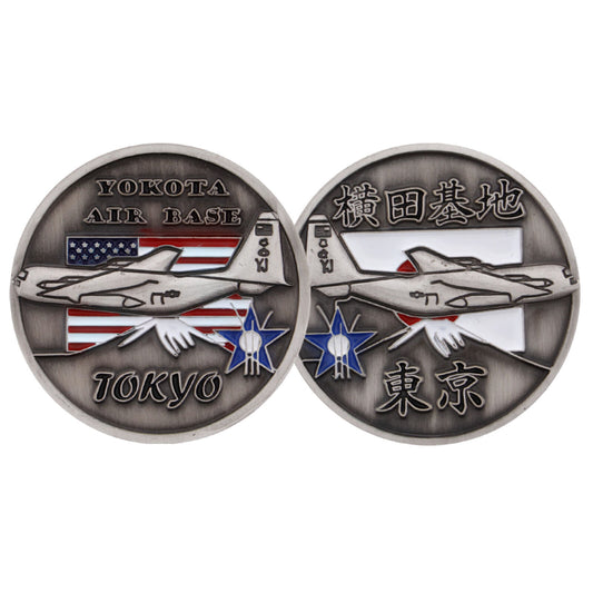 Yokota Air Force Base C-130 Challenge Coin