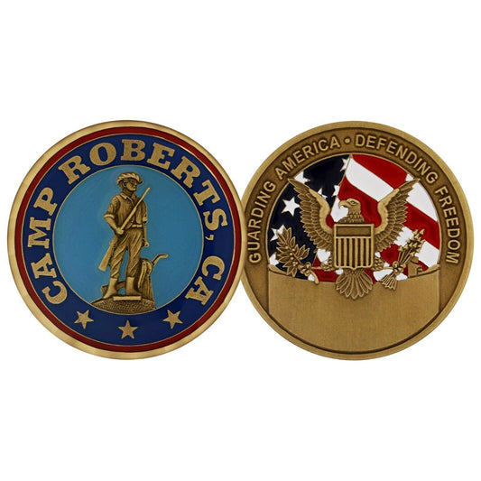 Camp Roberts w/US Seal Coin