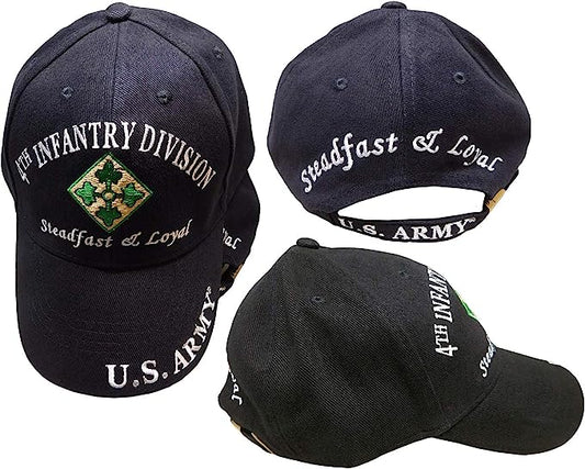 4th Infantry Division Embroidered Ball Cap