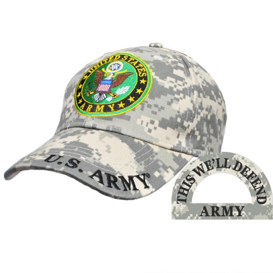 Army, Symbol, CAMO, Ball Cap