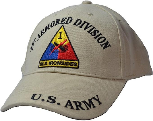Army 1st Armored Division Ball Cap