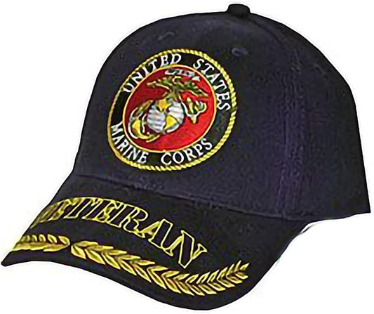 CAP - USMC, VETERAN, WREATH