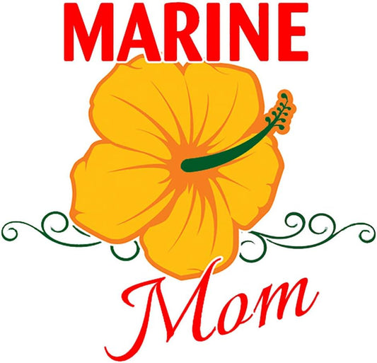 Marine Mom Decal