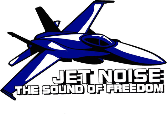 Jet Noise The Sound of Freedom Decal