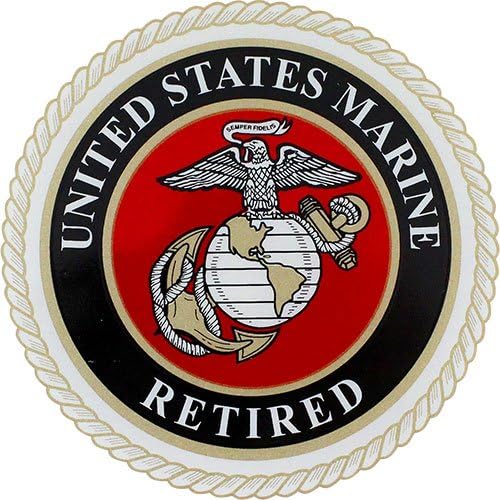 U.S. Marine Retired Decal