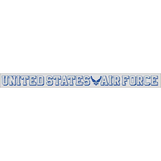 Air Force United States Air Force with Wing Logo Window Strip Decal