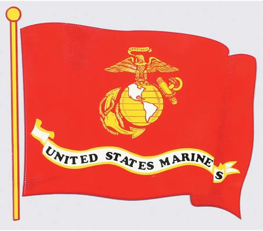 United States Marine Flag Decal