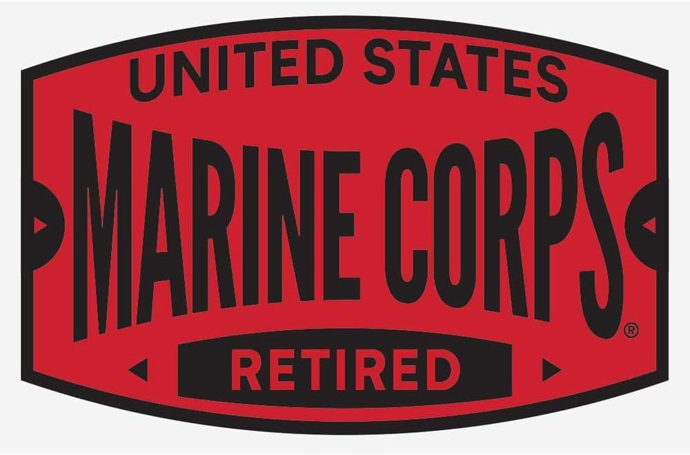 United States Marine Corps Retired Decal
