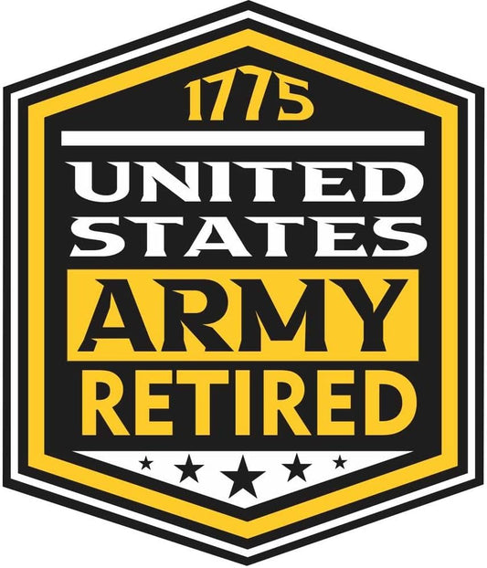 United States Army Veteran 1775 Sticker
