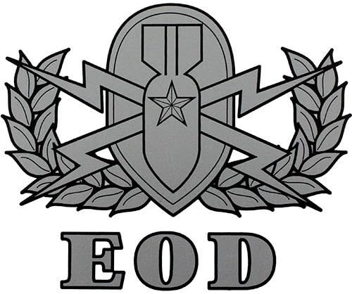 EOD Badge Decal