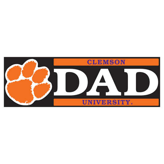 Clemson Tigers Dad Decal