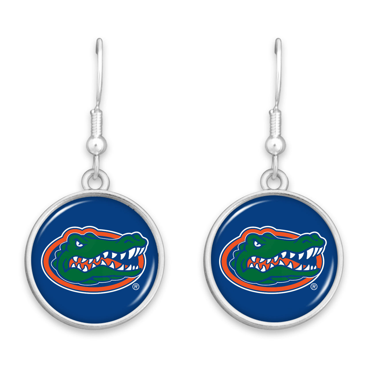 Florida Gators Round Earrings