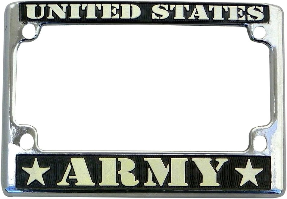 U.S. Army Chrome Motorcycle Frame