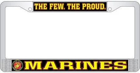 US Marines, The Few, The Proud Chrome License Plate Frame